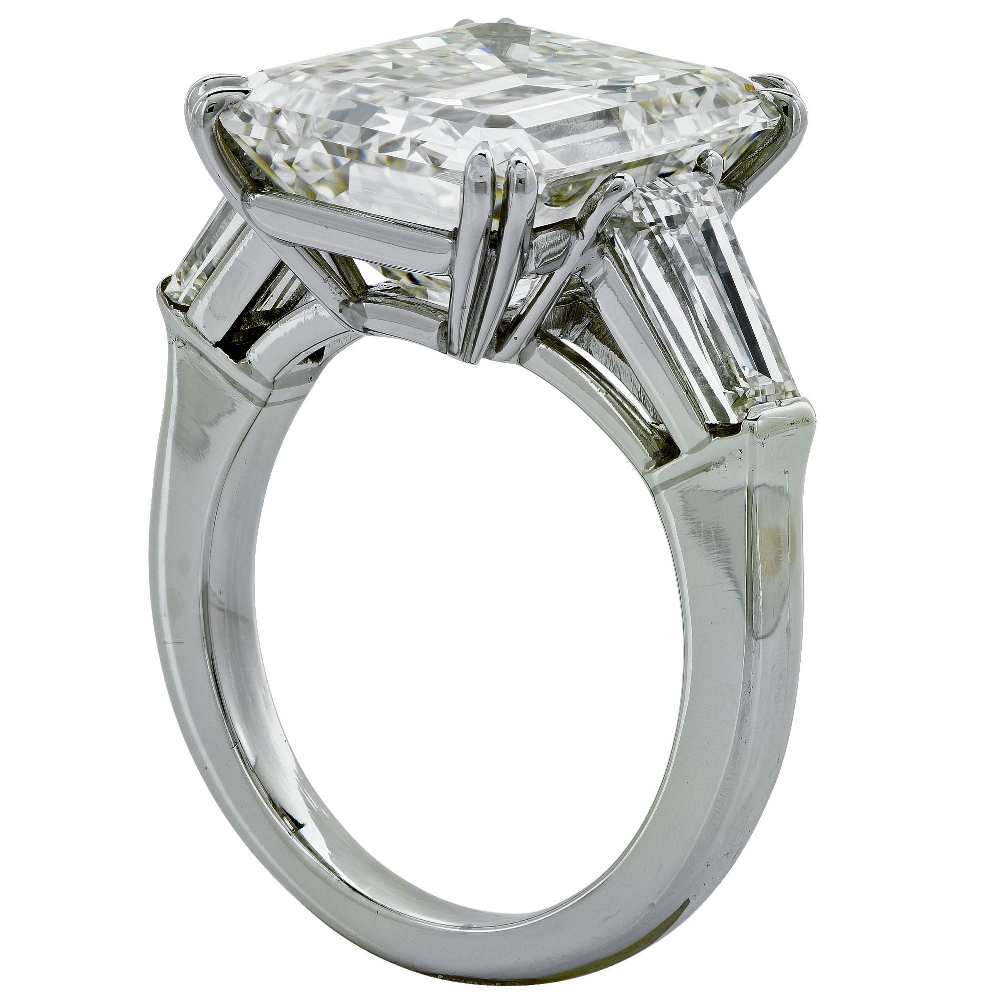 Exceptional 9.17 Carat K VS1 GIA Graded Diamond Engagement Ring  In New Condition In Miami, FL