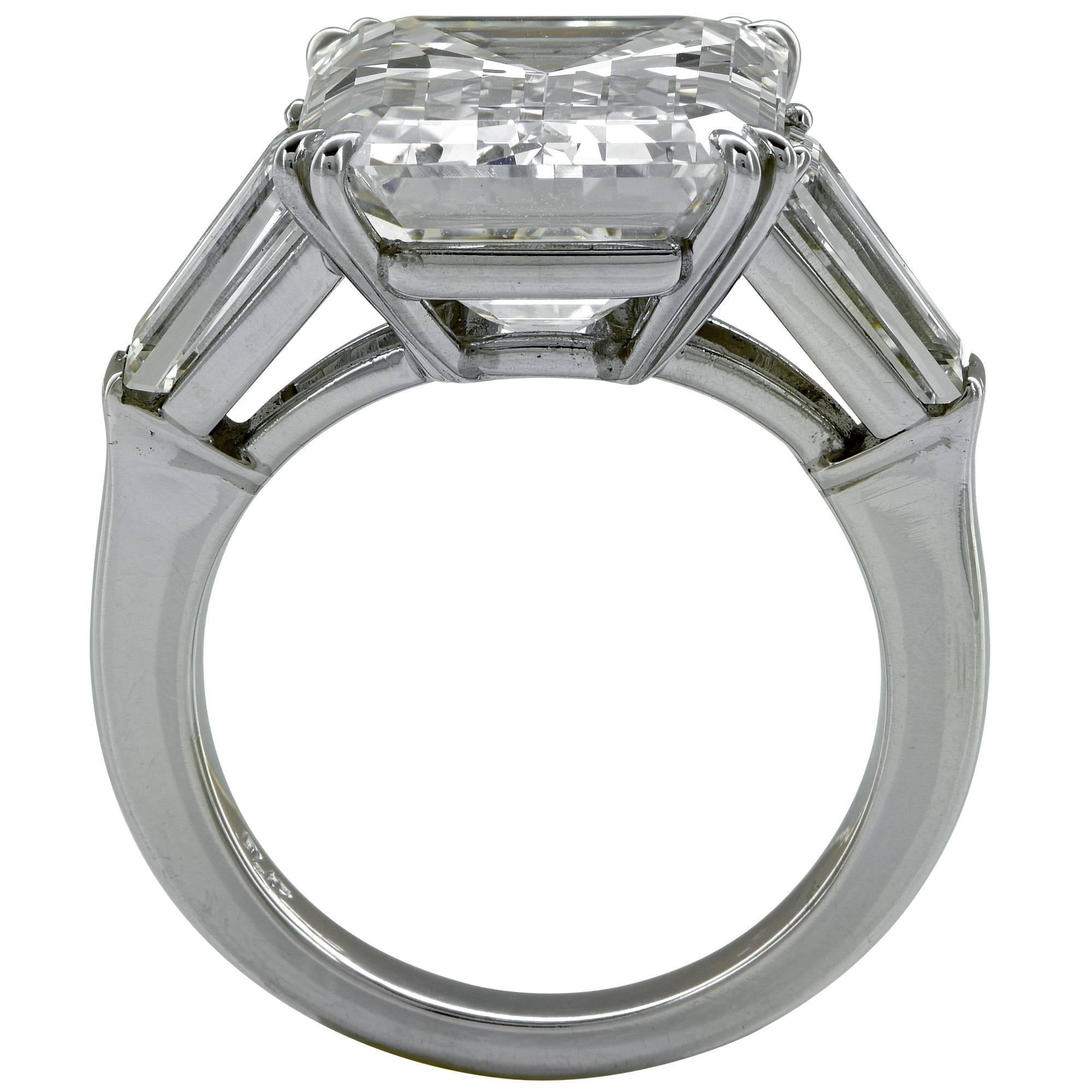 Men's Exceptional 9.17 Carat K VS1 GIA Graded Diamond Engagement Ring 