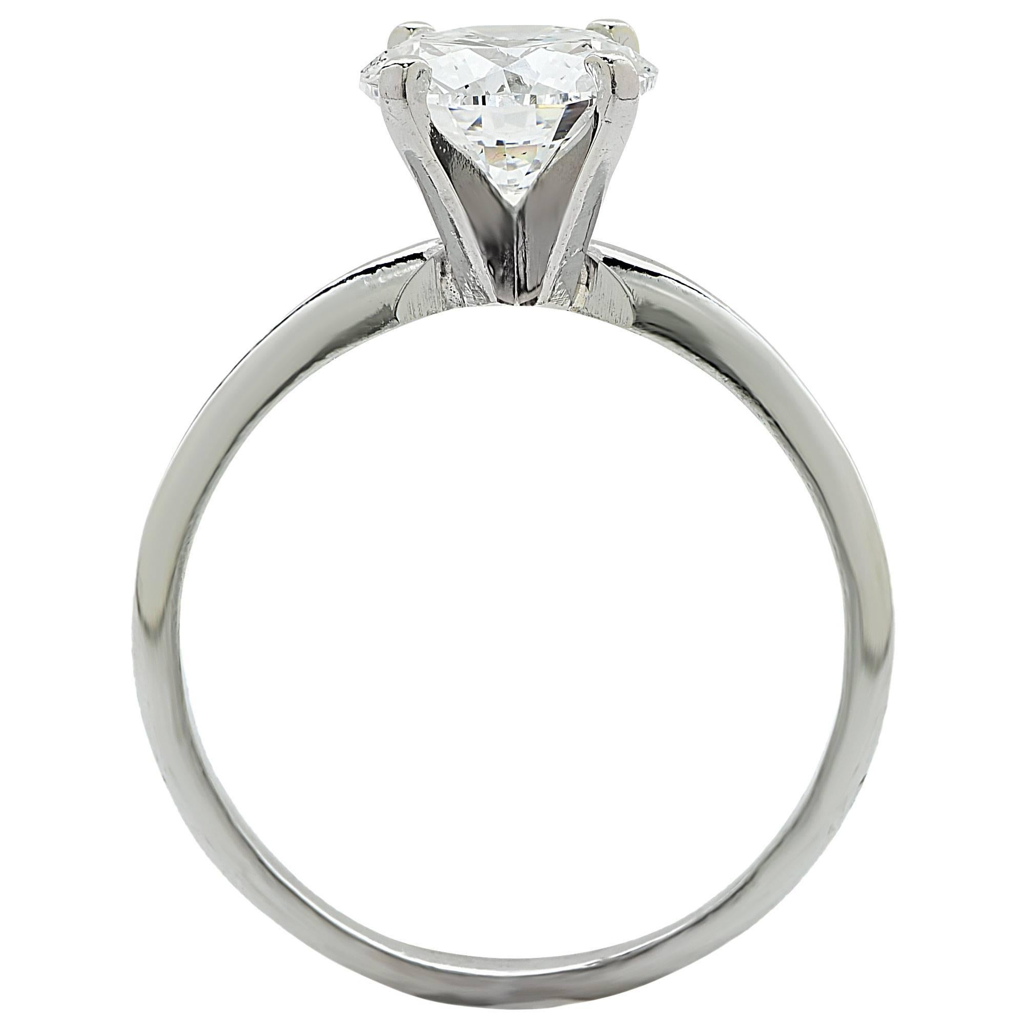 2.03 Carat GIA Diamond gold Engagement Ring 1