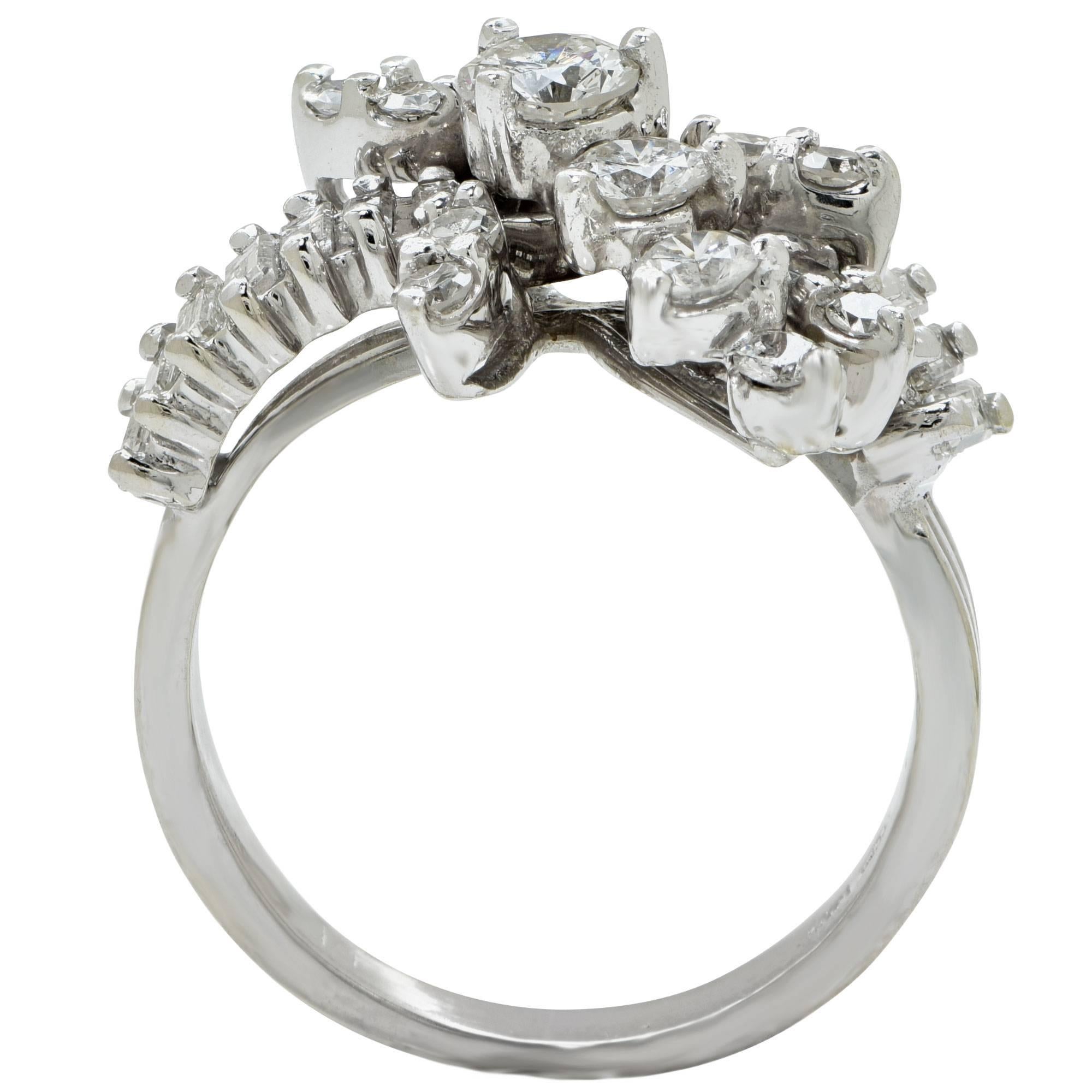 Women's  Diamond Cluster Ring