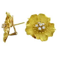 Tiffany & Co. Alpine Rose Diamond Earrings