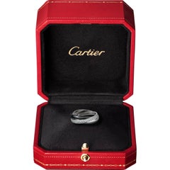 Cartier Trinity De Cartier Diamond, White Gold and Ceramic Ring