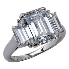 David Webb 3.02 Carat GIA Certified Diamond Platinum Ring David Webb 3.02 Carat GIA Certified Diamond Platinum Ring