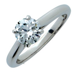 Cartier 1.04 carat Diamond Platinum Engagement Ring