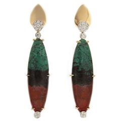 Diamond Gold Sonora Sunset Earrings 8