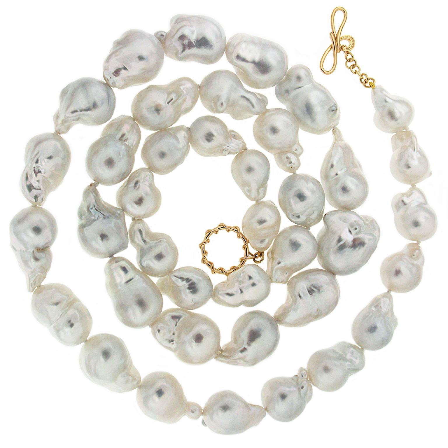 Valentin Magro South Sea Baroque Pearl Necklace