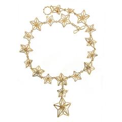 Shooting Stars Gold Necklace 8