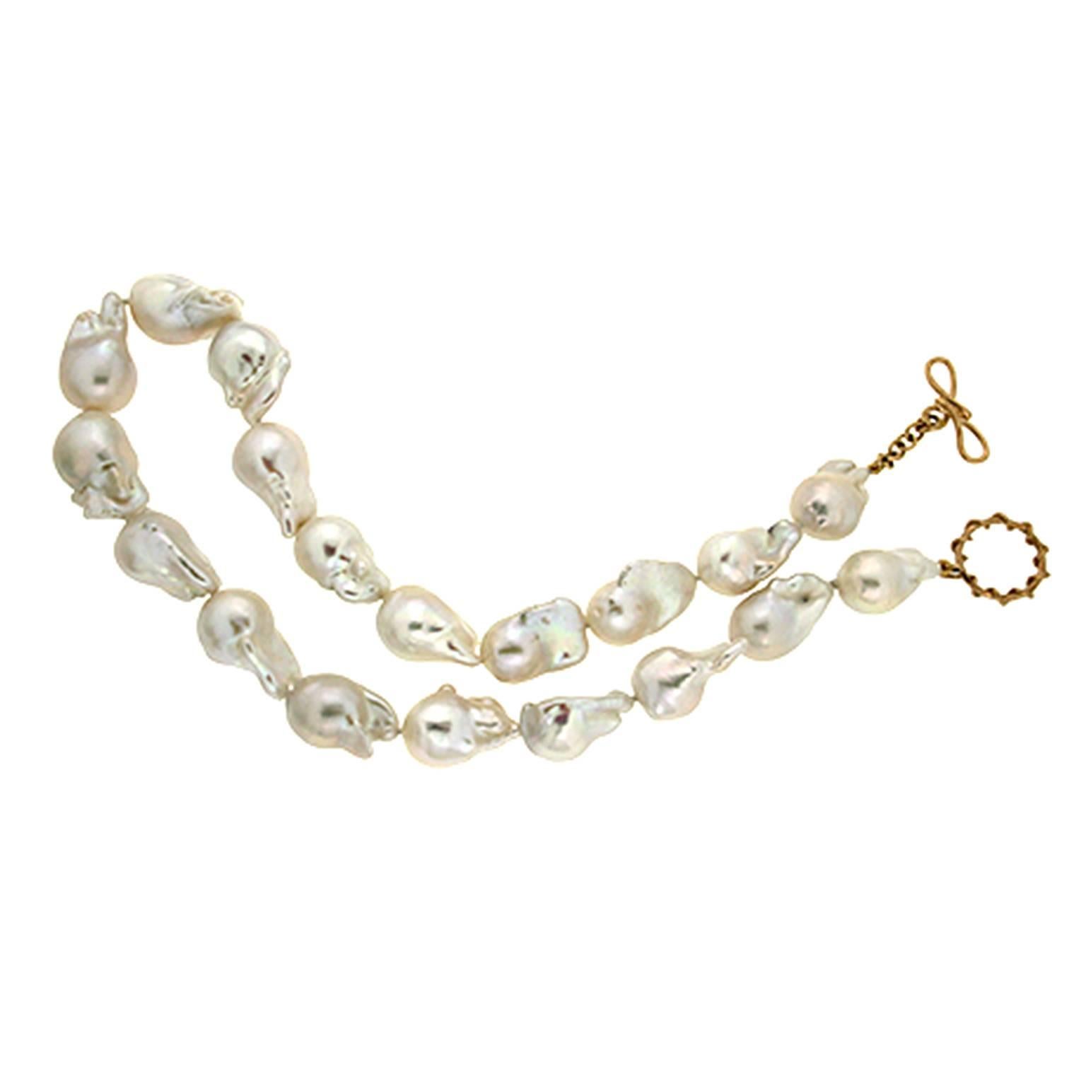 Valentin Magro Fresh Water Baroque Pearl Necklace