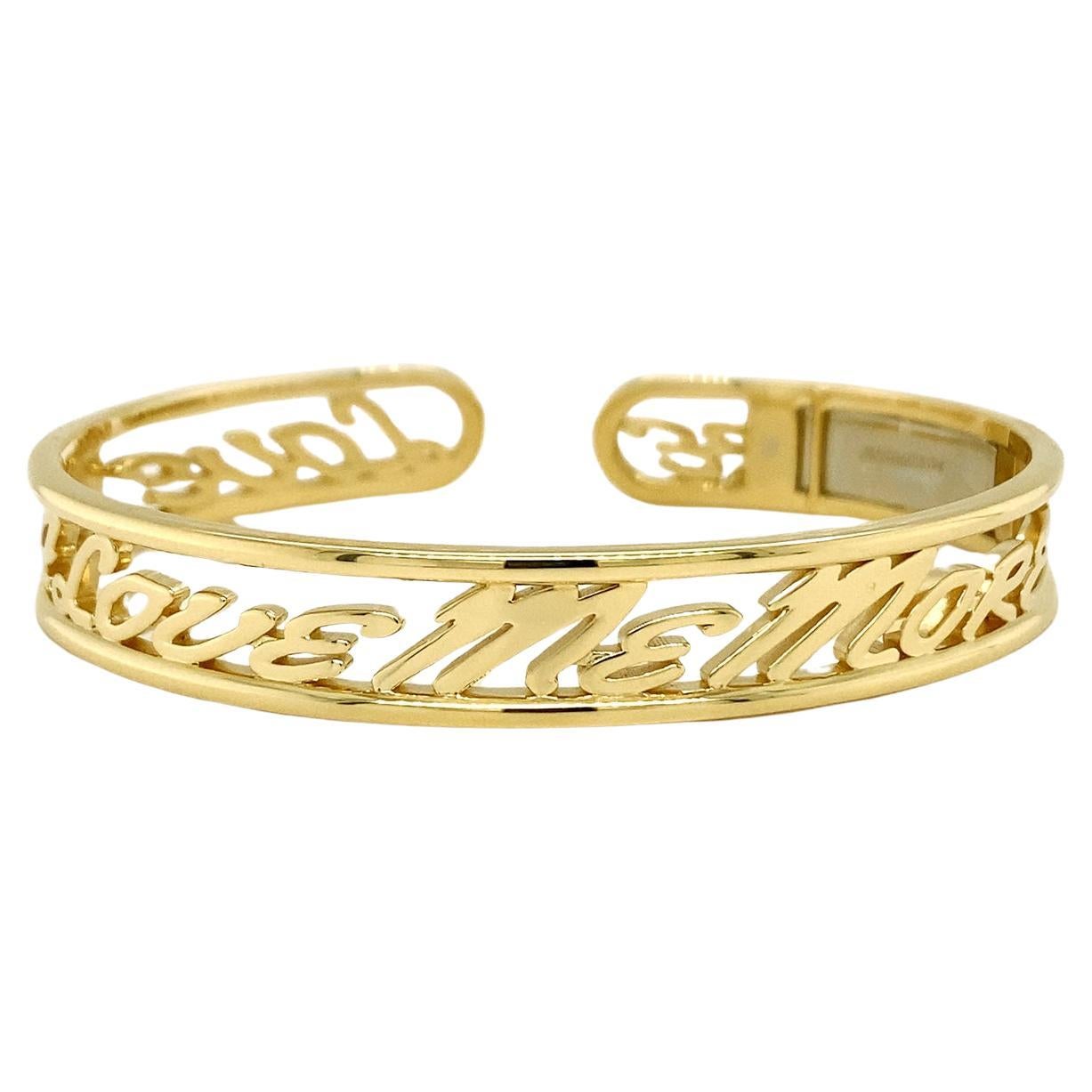 Gold Color Love Cuff Bangles, Varole Jewelry Bracelet