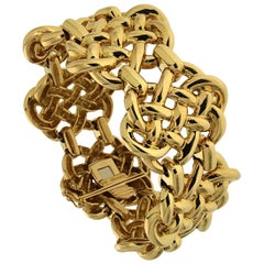 Valentin Magro Mariners Knot Yellow Gold Bracelet