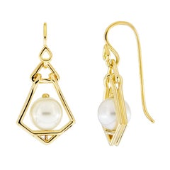 Valentin Magro Geometric Lantern Small Earrings