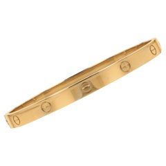 Cartier Love Bracelet Classic Model Size 20 18k Yellow Gold