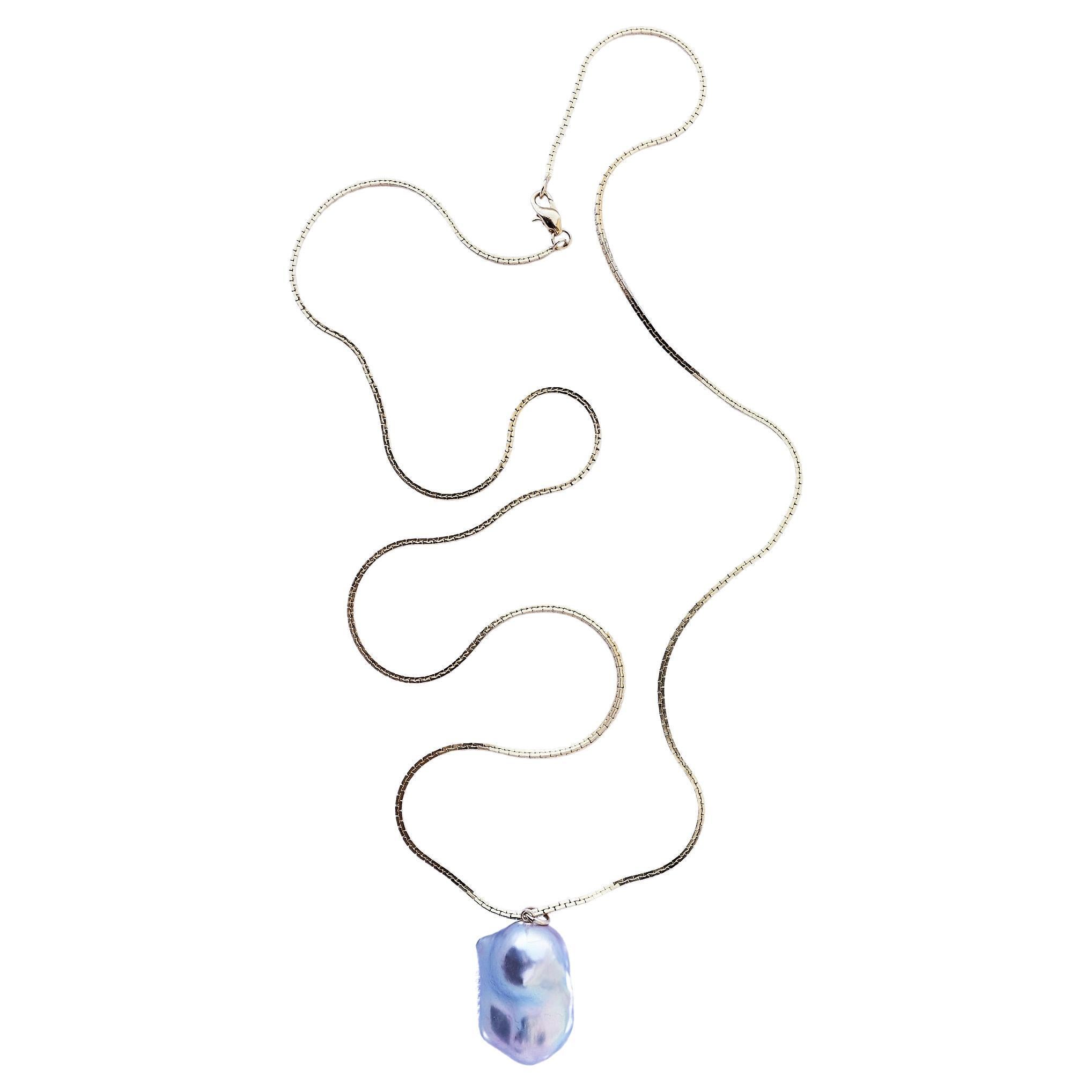 Victorian Pearl Drop Pendant Necklace J Dauphin For Sale