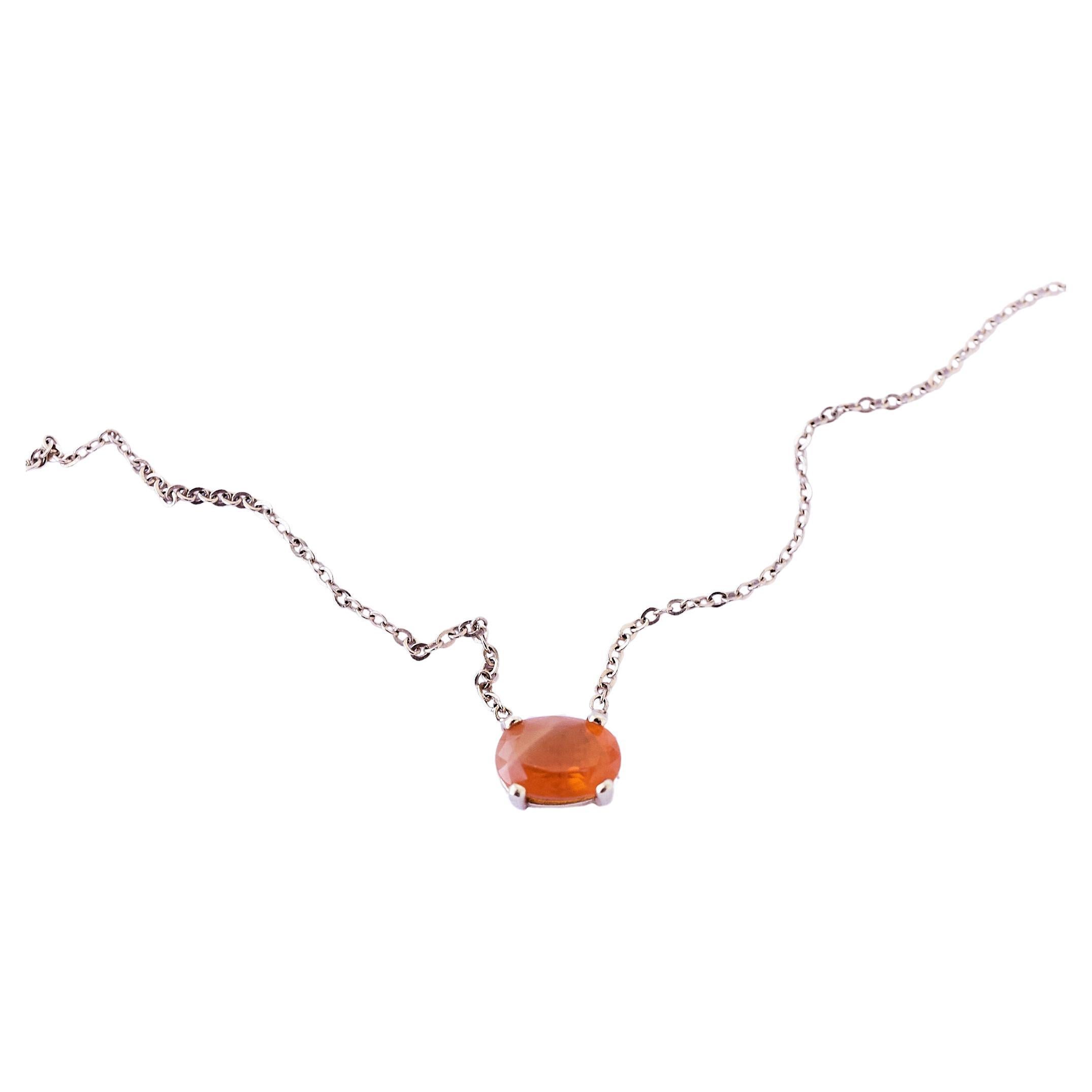 Baguette Fire Opal Necklace Choker Gold