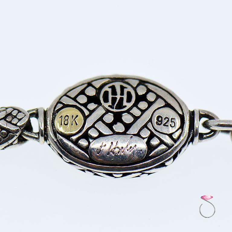 John Hardy Dot Collection Necklace Sterling Silver And 18 Karat John Hardy Dot Collection Necklace Sterling Silver And 18 Karat Yellow Gold For 2