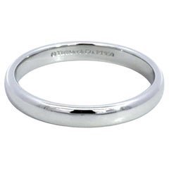 Tiffany & Co. Forever Platinum Band Ring 3mm