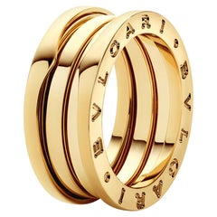 Anillo Bvlgari B.Zero 1 de 3 bandas en oro amarillo de 18k