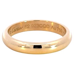 4mm Cartier 1895 Wedding Band in 18k Yellow Gold