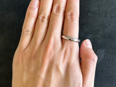 4mm Cartier 1895 Wedding Band in Platinum