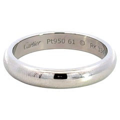 Alliance Cartier 1895 en platine, 4 mm
