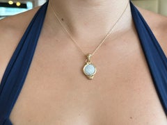 John Hardy Diamond Pave Pendant 18k Necklace Yellow Gold