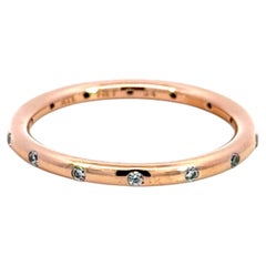 Pandora Eternity-Ring mit Zirkonia, rosévergoldet