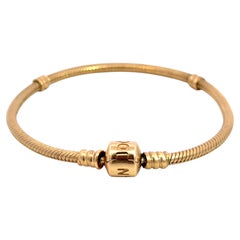 Pandora 14K Yellow Gold Charm Bracelet