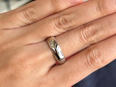 5,9 mm „Hearts on Fire“-Bandring aus Platin