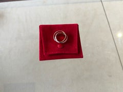 Vintage Cartier Trinity Ring in 18k Gold size US 7.5