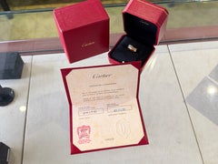 Anello Trinity di Cartier in oro 18 carati, misura EU51