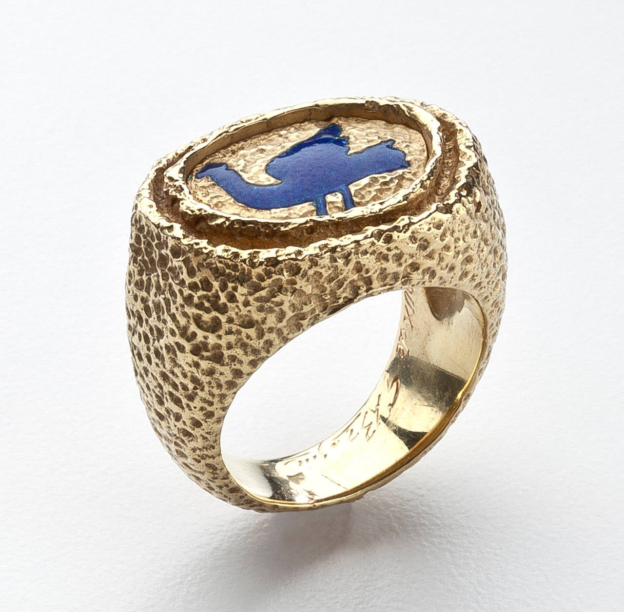 Modern Georges Braque Gold Ring