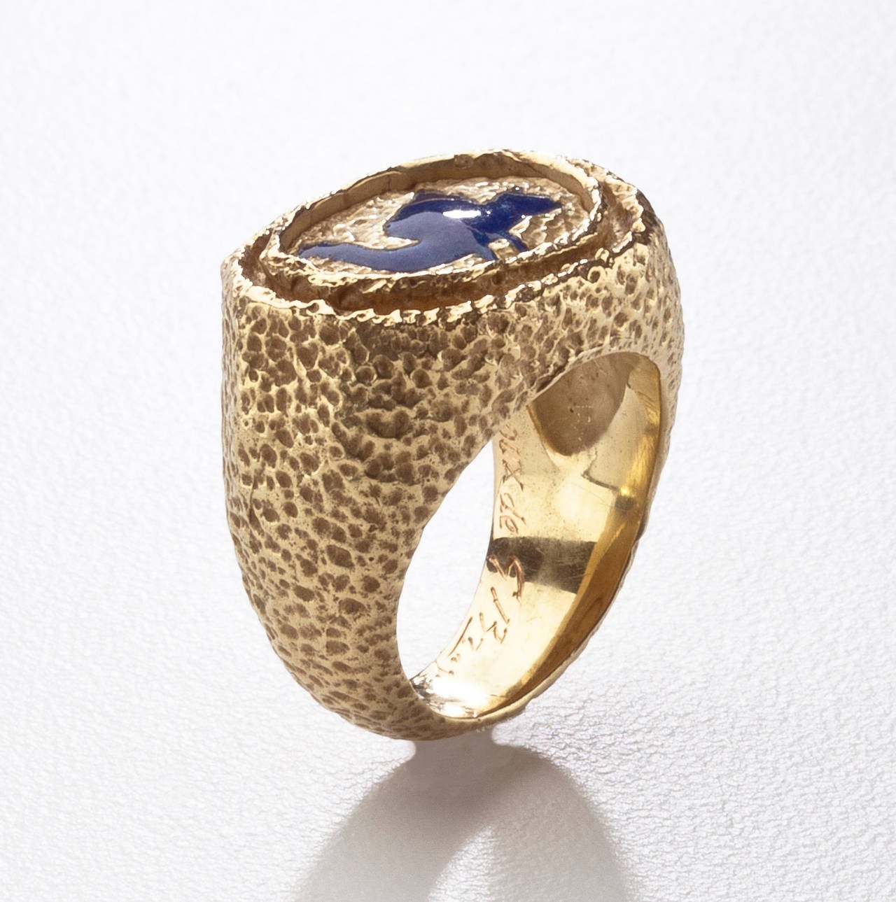 Georges Braque Gold Ring In Excellent Condition In New York, NY