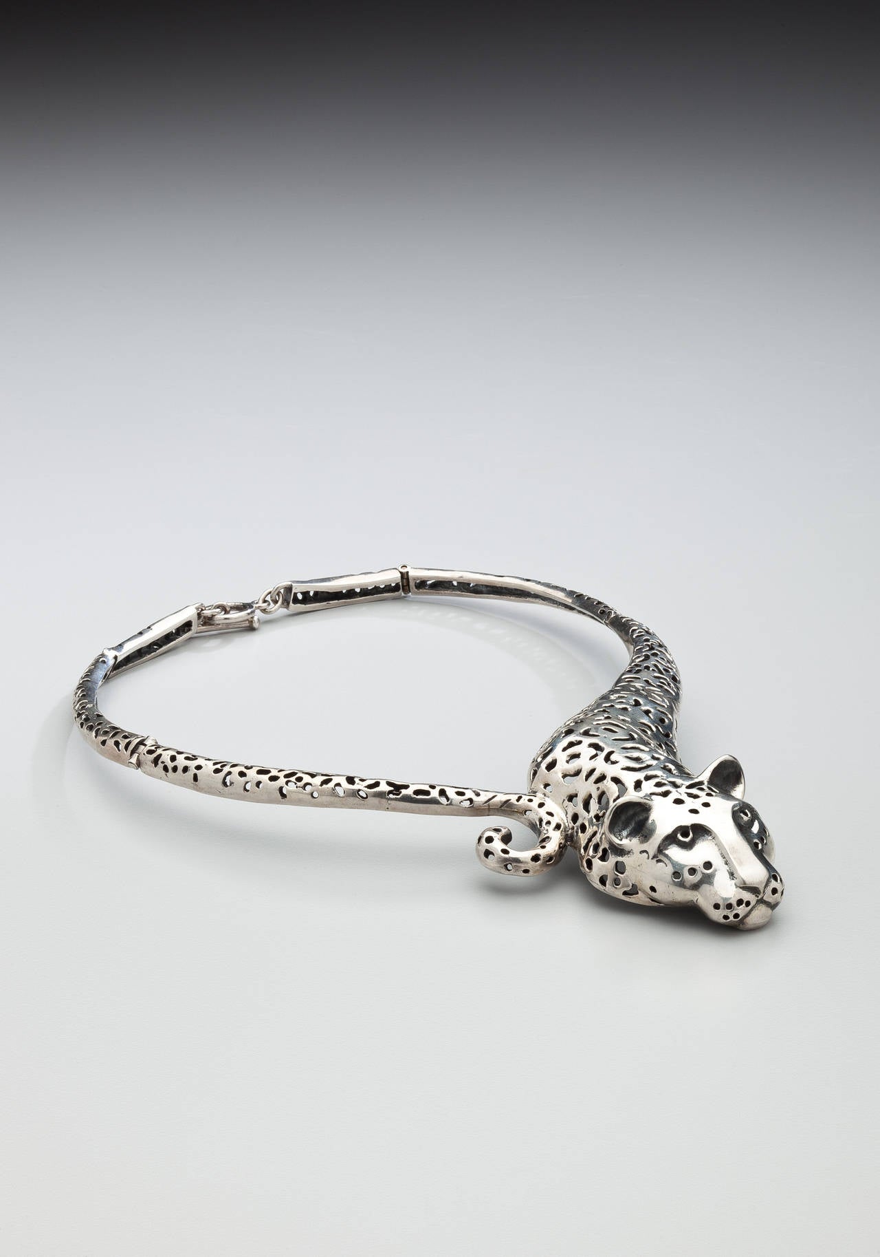 Emilia Castillo Jaguar Necklace In Excellent Condition For Sale In New York, NY