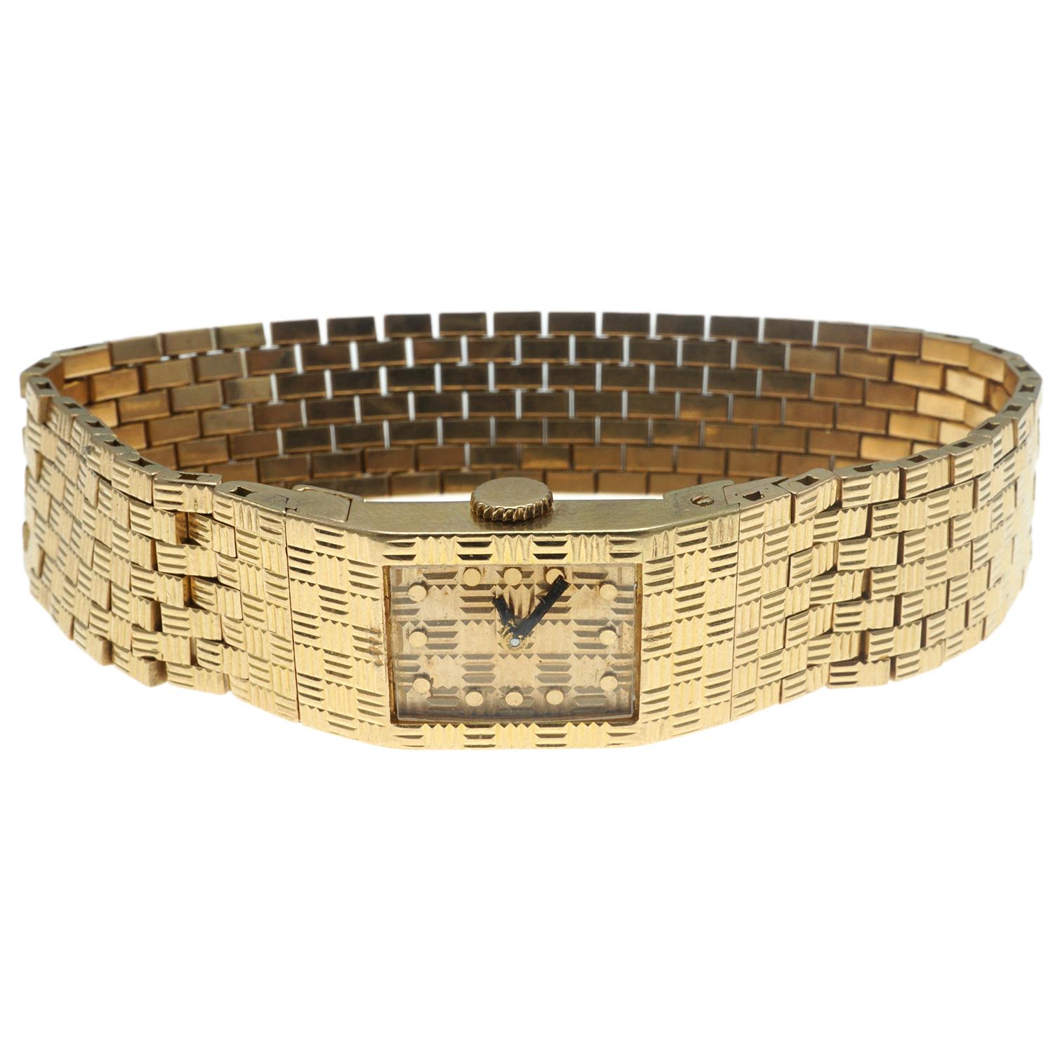 Montre-bracelet en or 18 carats Boucheron Paris en vente 2
