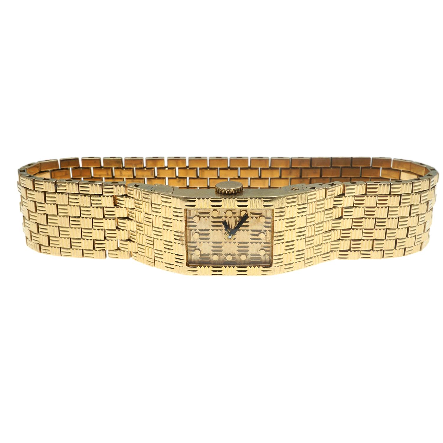 Montre-bracelet en or 18 carats Boucheron Paris en vente 4