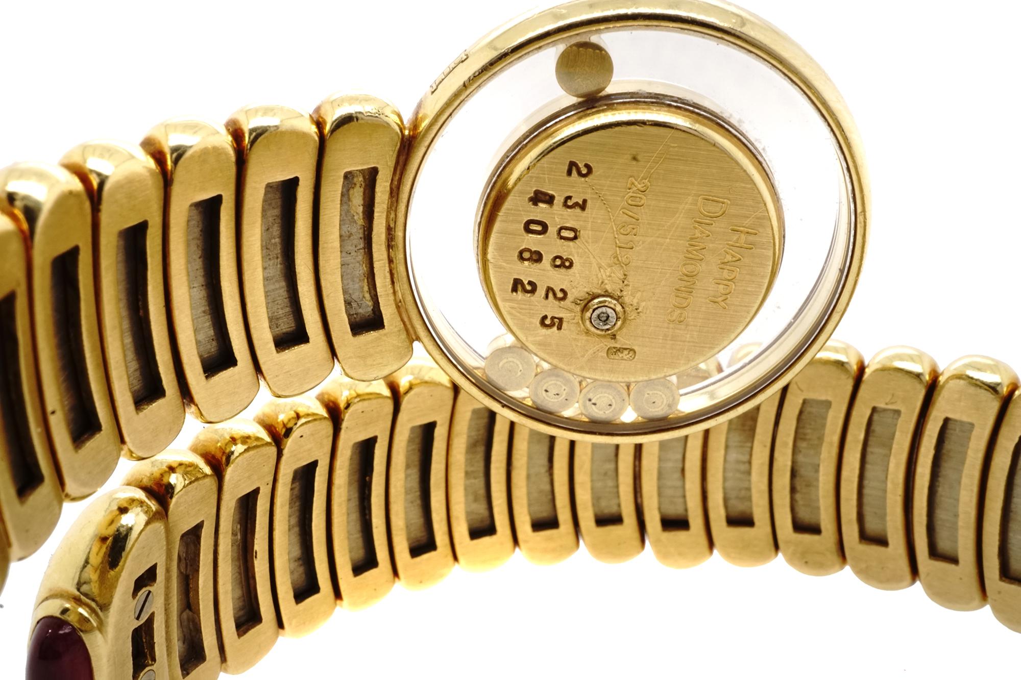 Women's or Men's Chopard Limited Edition Happy Diamonds Wristwatch