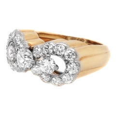 Cartier Monture Diamond 18 Karat Gold Ring