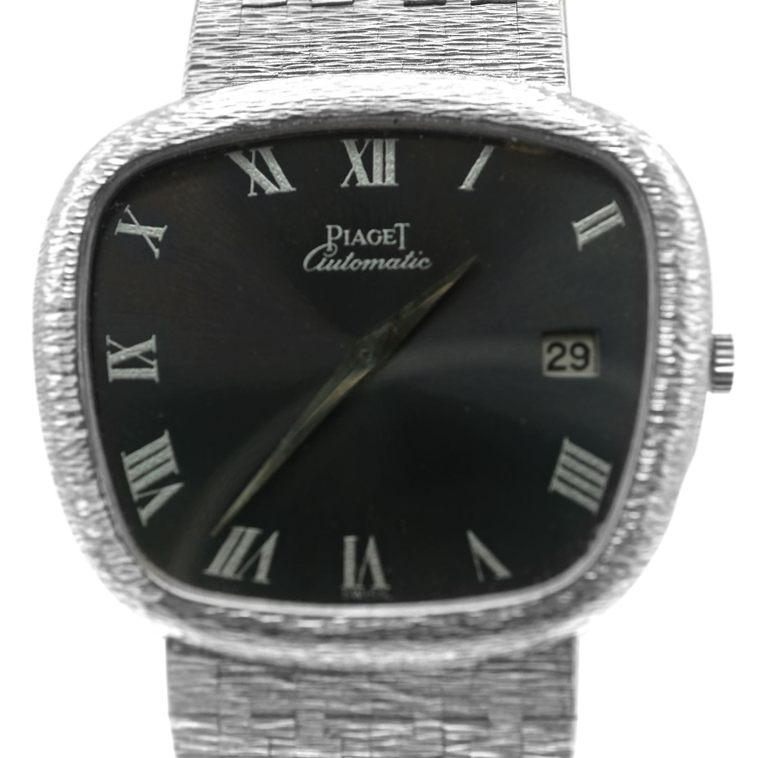 Piaget 18 Karat Gold Watch and Bracelet In Excellent Condition In New York, NY