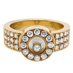 Chopard Happy Diamonds 18 Karat Gold Ring