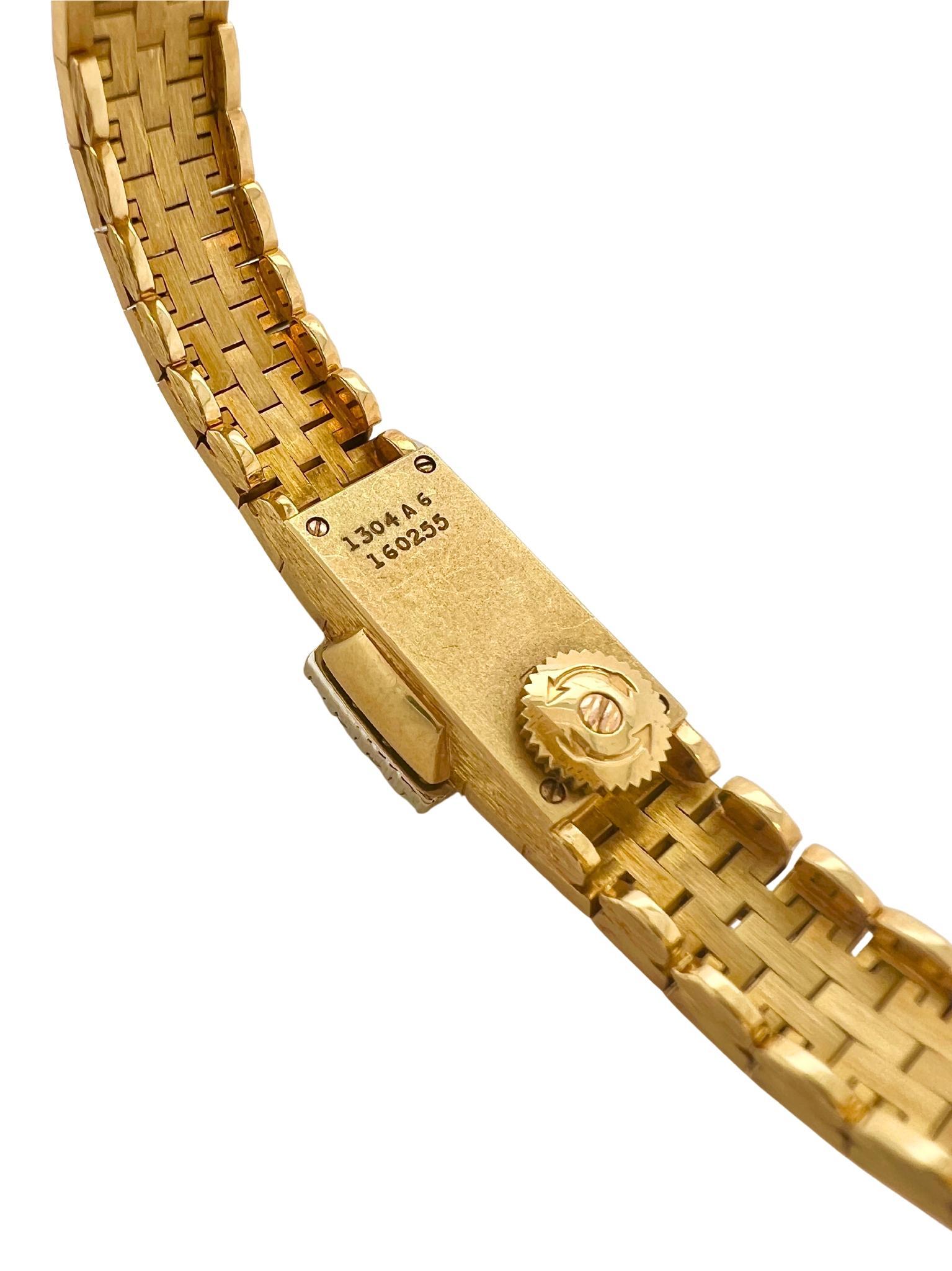Donna Orologio da polso meccanico Piaget in oro 18k e diamanti in vendita
