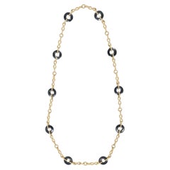 Collier d'onyx en or 18 carats Van Cleef & Arpels