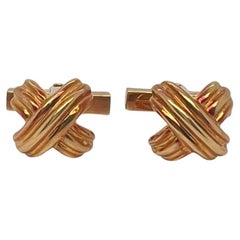 Gemelli Tiffany & Co. in oro giallo 18k X