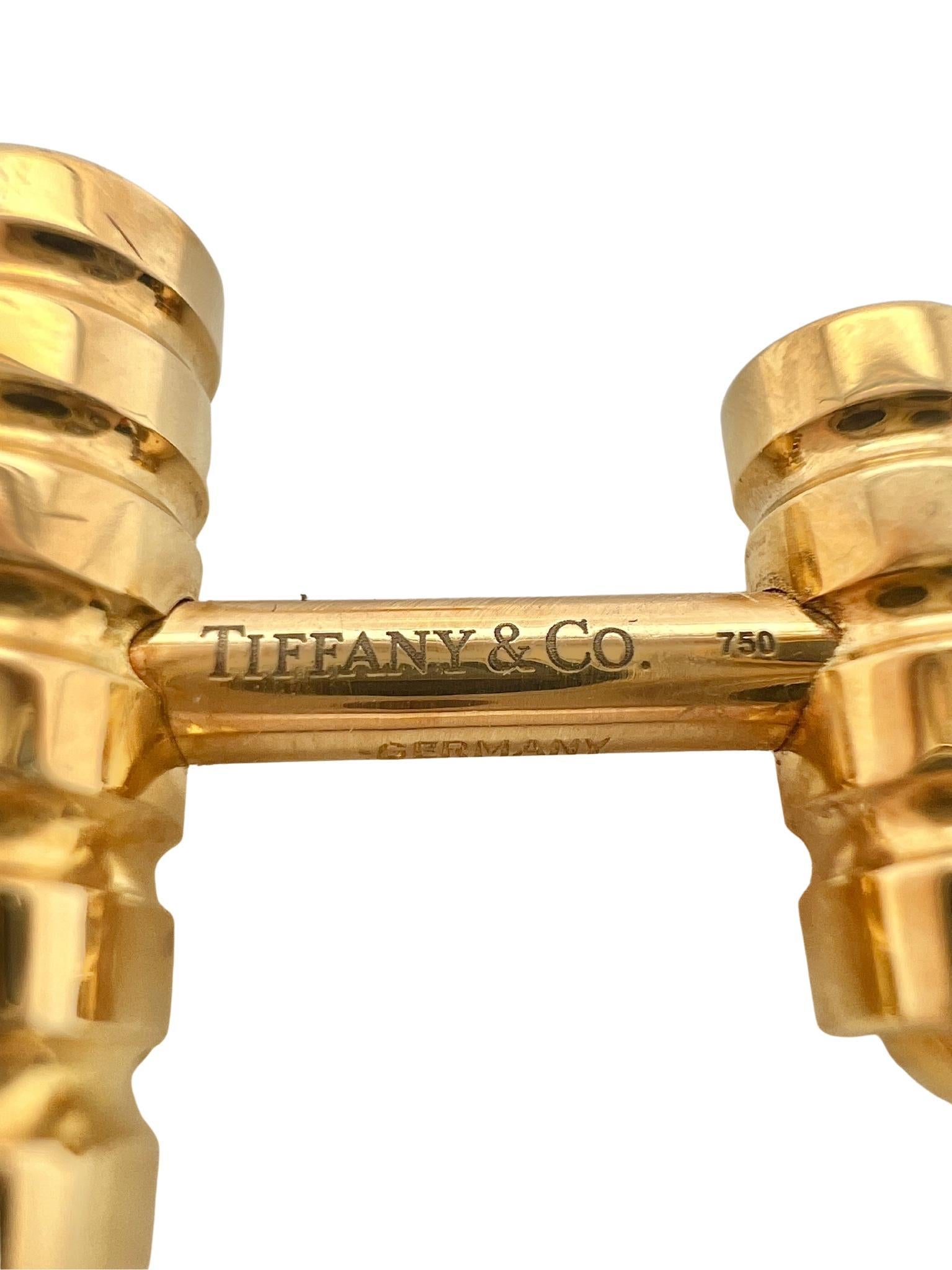 Uomo Gemelli Groove in oro giallo 18k di Paloma Picasso for Tiffany & Co. in vendita