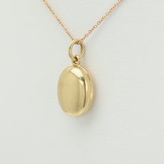 Tiffany & Co. Ciondolo medaglione in oro giallo 14k