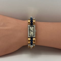 Vintage Trabert and Hoeffer Maboussin 1940s Bangle Watch