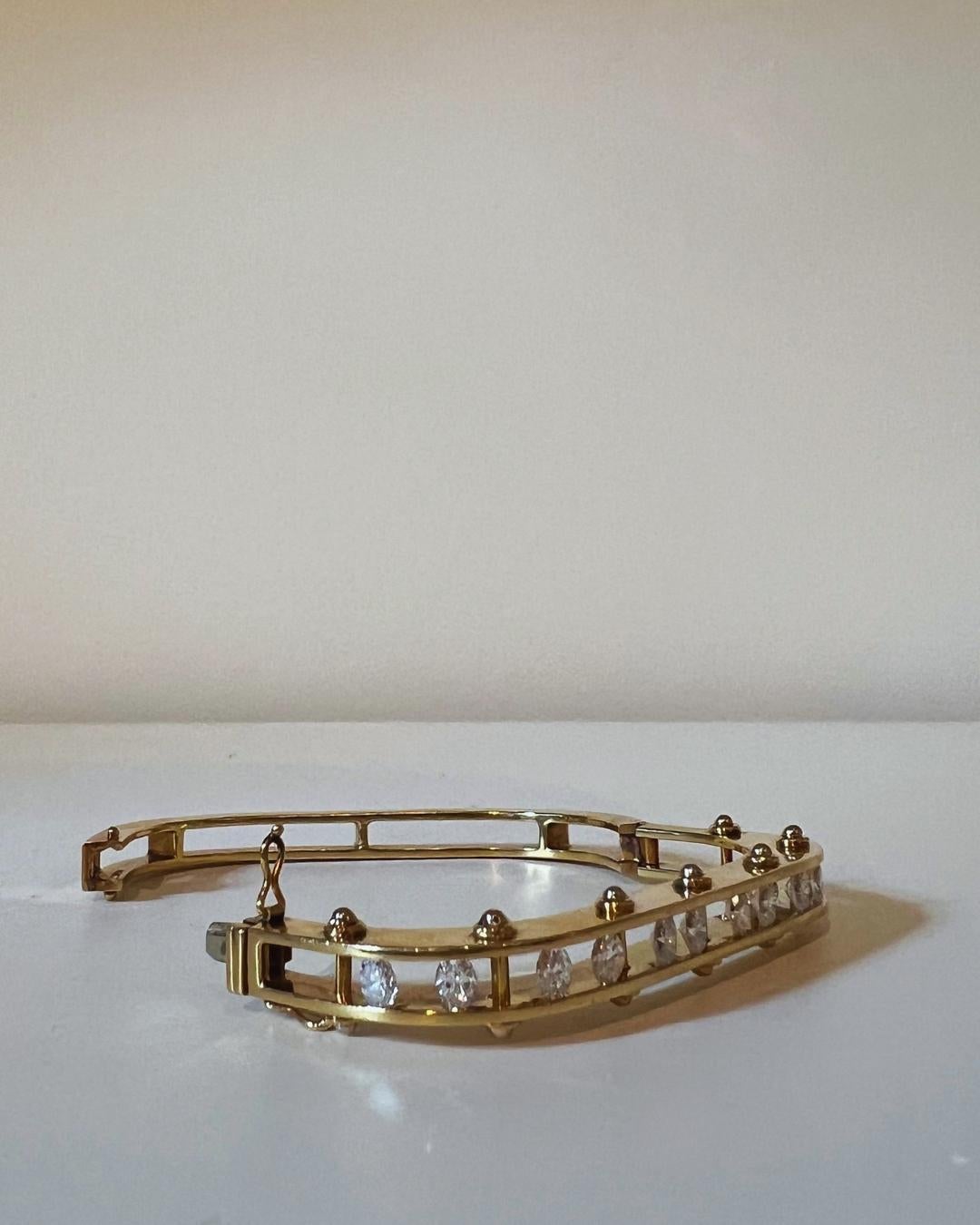 Secrett Diamant und Gold Armreif 3