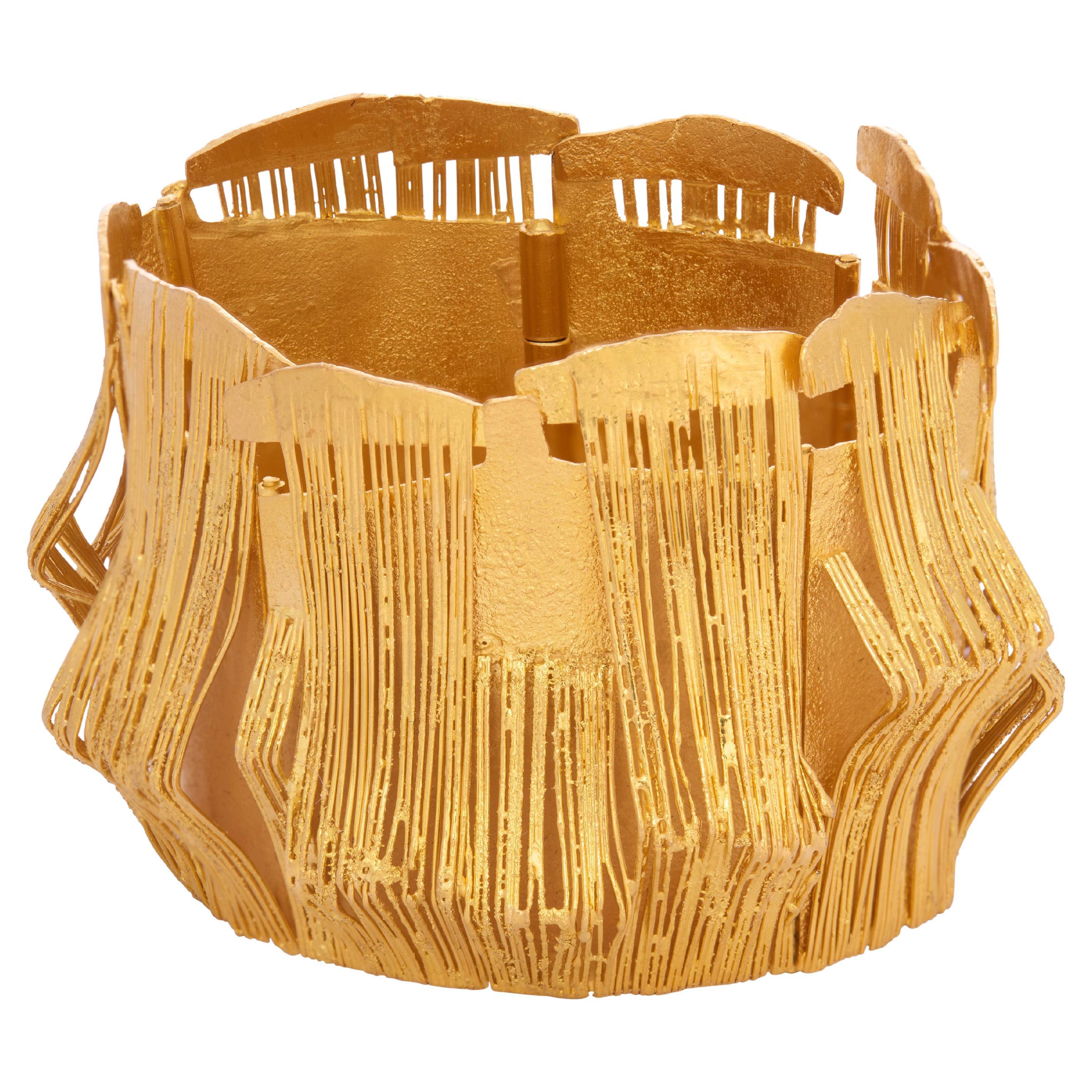Bracciale in oro 21K di Klaus Ullrich, 1960 ca.