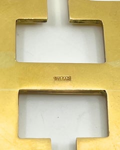 Illario for Bvlgari 18K Gold Shuang Xi "Double Happiness" Sautoir, Italy c. 1970