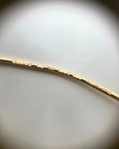Orecchini a cuffia con perle in oro giallo 18 carati di Sigurd Persson, Svezia, 1965 circa