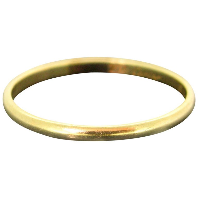 Cartier Yellow Gold Lanières Band Ring at 1stdibs